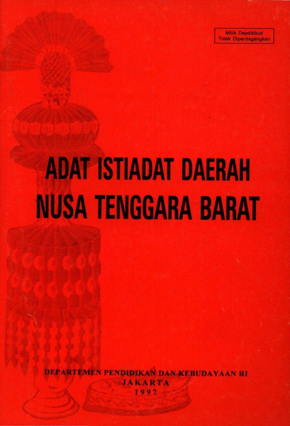 Cover Adat Istiadat Nusa Tenggara Barat